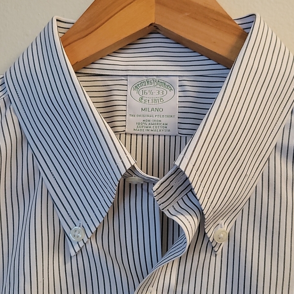 Brooks Brothers Milano Button Down Shirt - Picture 3 of 4